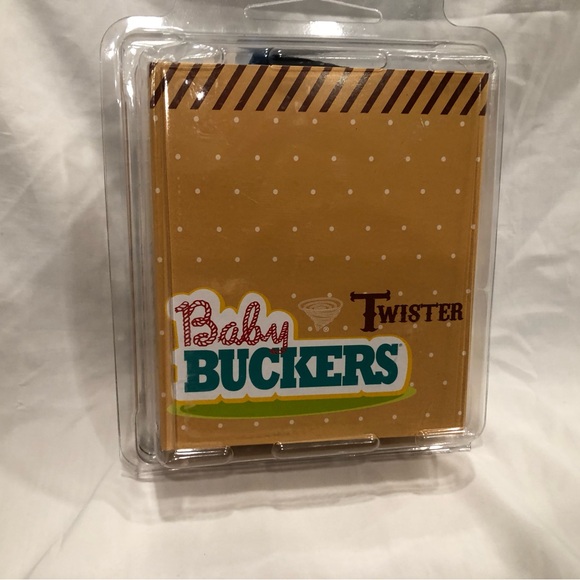 Twister Infant Baby Bucker Ben Brown and Navy Round Toe Cowboy Boots - Picture 4 of 4